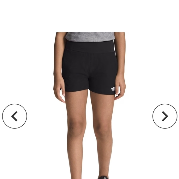 THE North Face black Shorts - Girls Sz S 7/8 new with tags - Picture 5 of 12